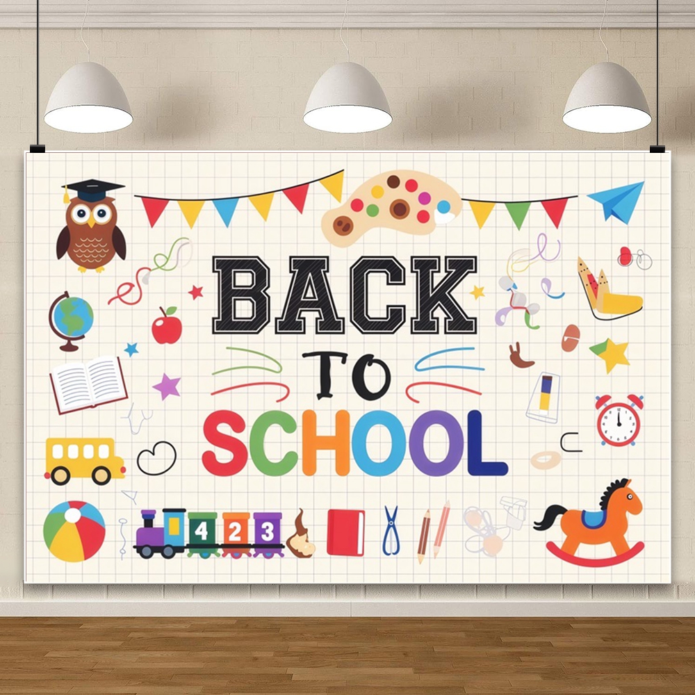 Back To School Photography Bac - Kids Education Banner avaliação e preço