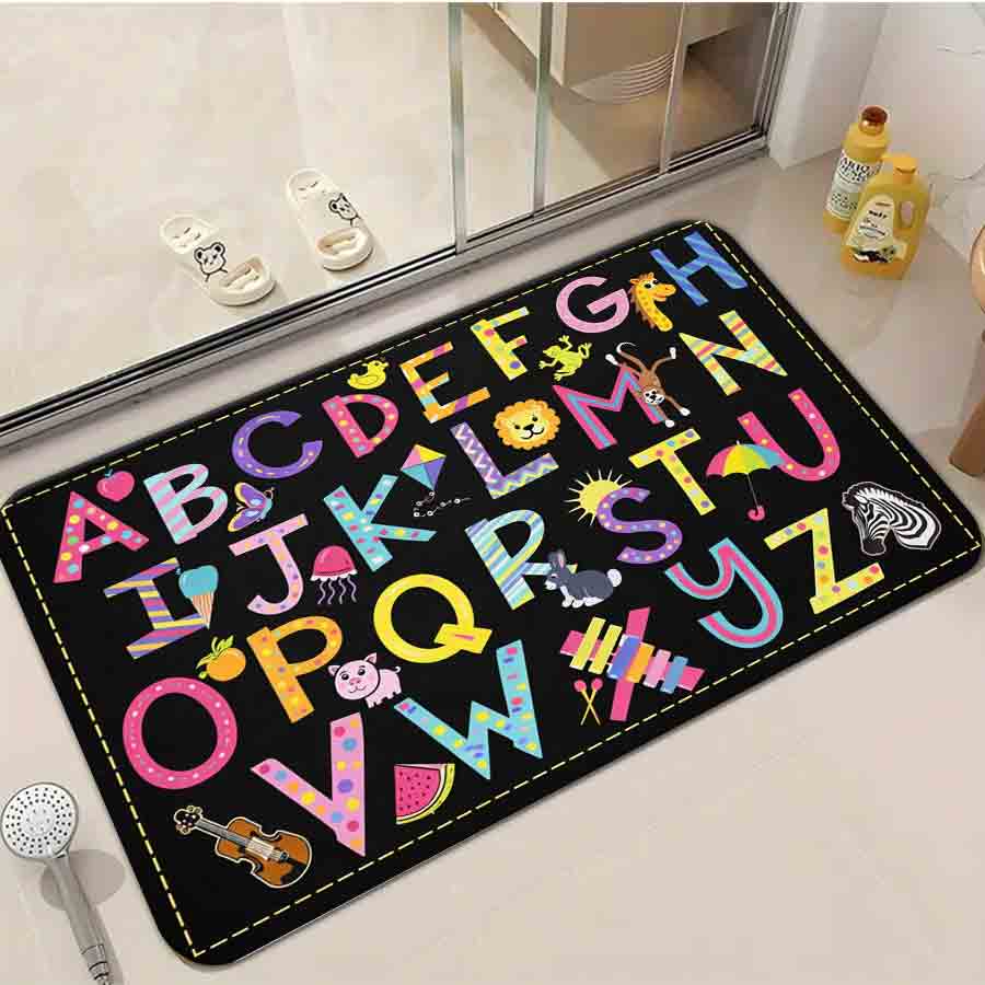 1/2/3Pcs Flannel Kitchen Mat—A - Kids Education Room avaliação e preço