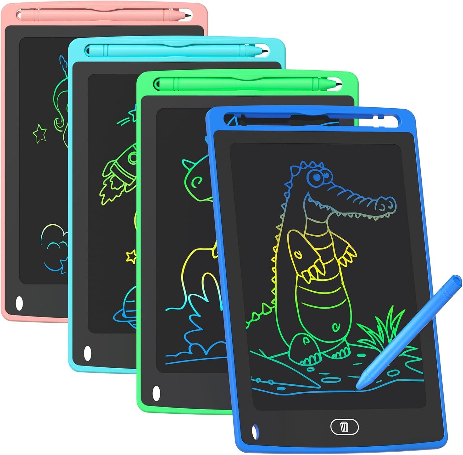 Pack LCD Writing Tablet for Ki - Free Educational Games For Kids avaliação e preço