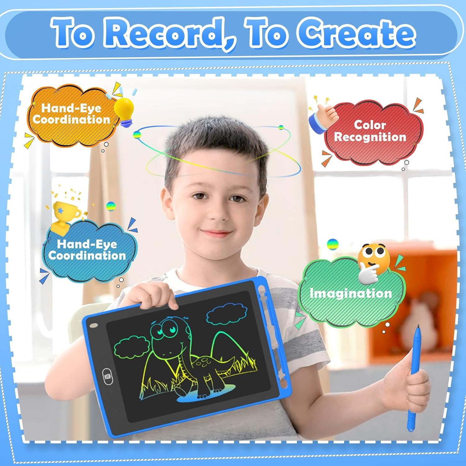 Pack LCD Writing Tablet for Ki - Free Educational Games For Kids avaliação e preço