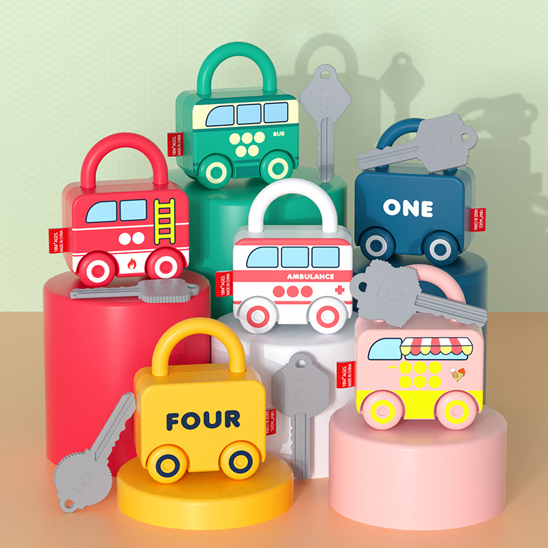 Baby Learning Lock with Key Ca - Kids Educational Game 3 avaliação e preço