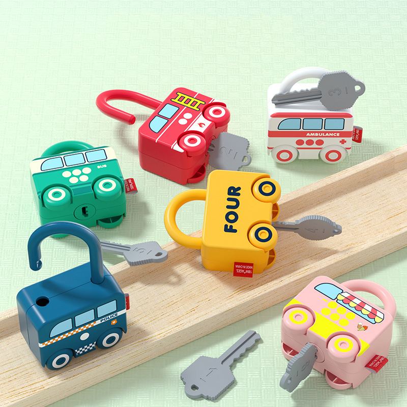 Baby Learning Lock with Key Ca - Kids Educational Game 3 avaliação e preço