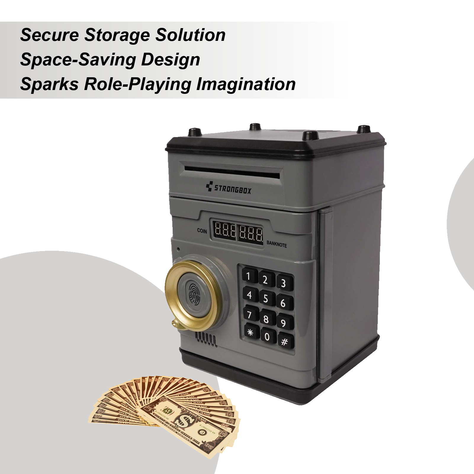 Electronic Money Bank Safe Box - Kids Education Savings avaliação e preço