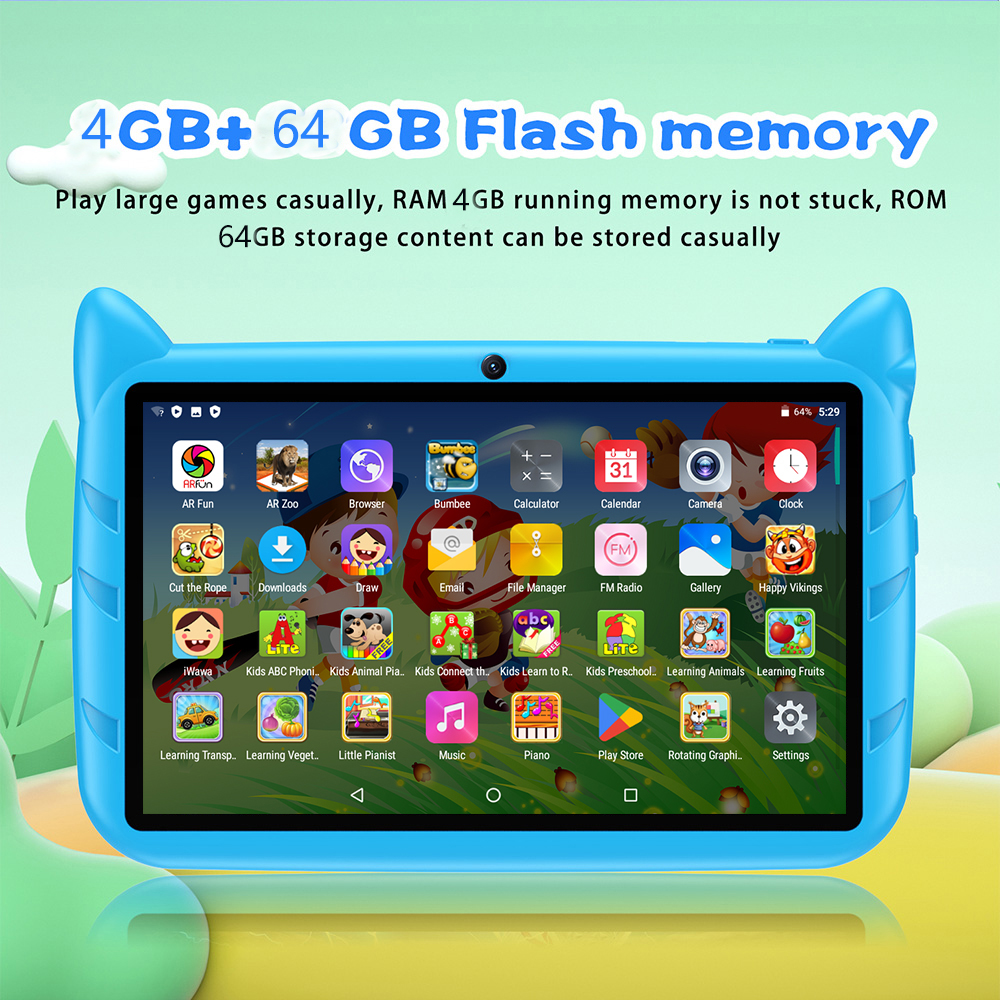New 7 Inch Global Version 5G W - Kids Education Tablet avaliação e preço