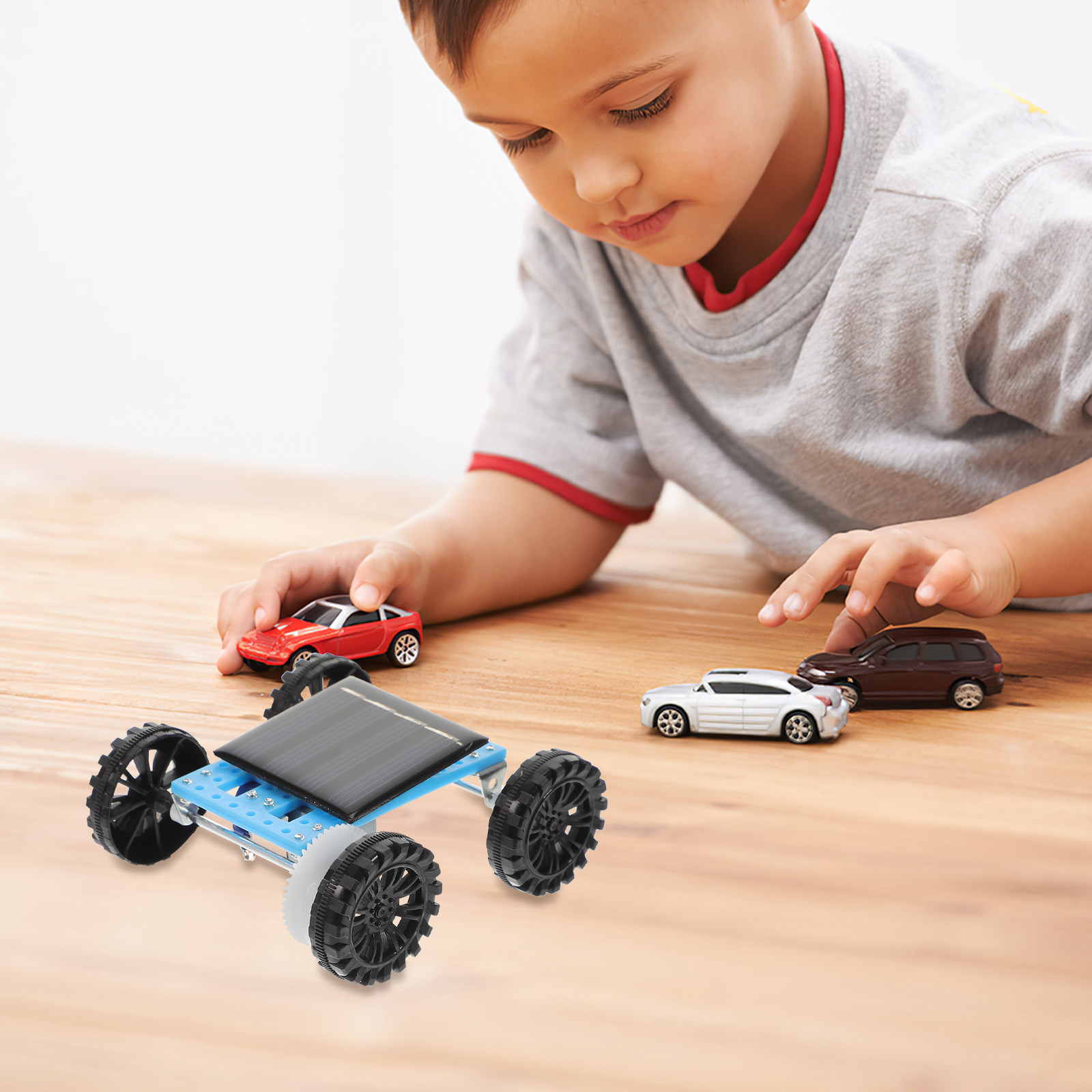 2pcs Mini Powered Diy Assembly - Kids Education Store avaliação e preço