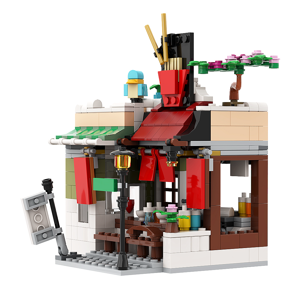 Gobricks MOC City Street View  - Kids Education Store avaliação e preço