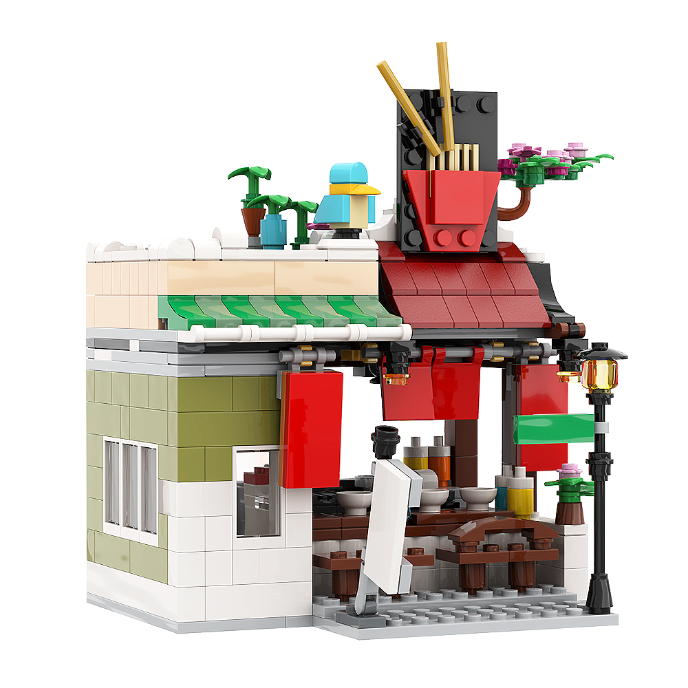 Gobricks MOC City Street View  - Kids Education Store avaliação e preço
