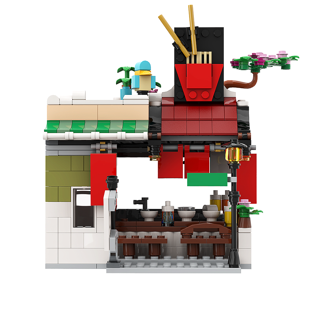 Gobricks MOC City Street View  - Kids Education Store avaliação e preço