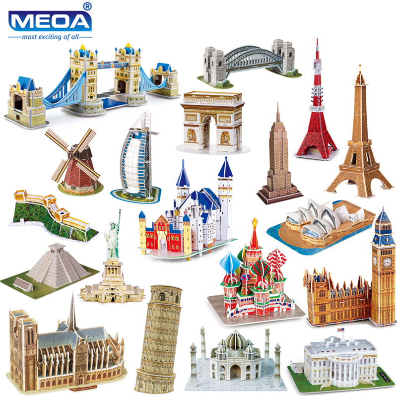 40 Style World Famous Architec - Puzzle Map World avaliação e preço