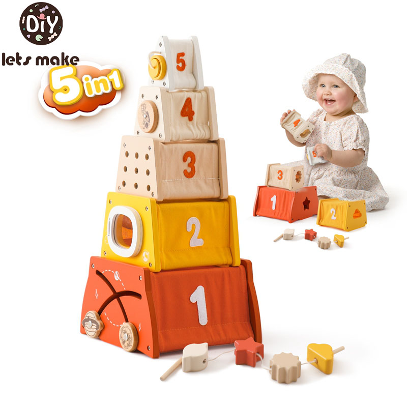 Kids Wooden Montessori Toys Th - Kids Education Music avaliação e preço