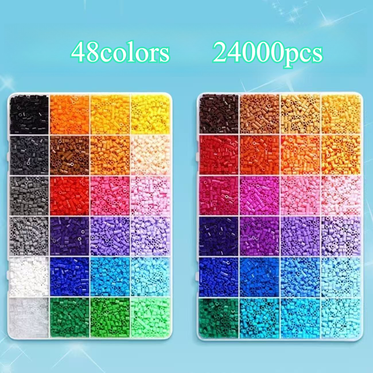 2.6mm Mini Fuse Beads, 48/72 C - Free Educational Games For Kids avaliação e preço