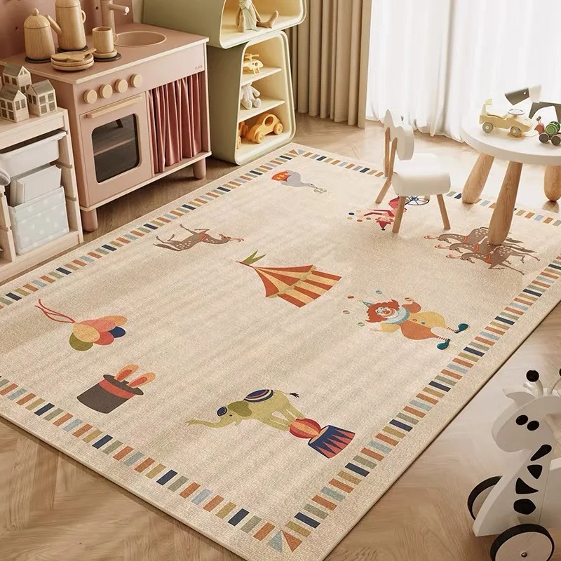 Cute Polka Dots Play Carpet Lo - Kids Education Room avaliação e preço