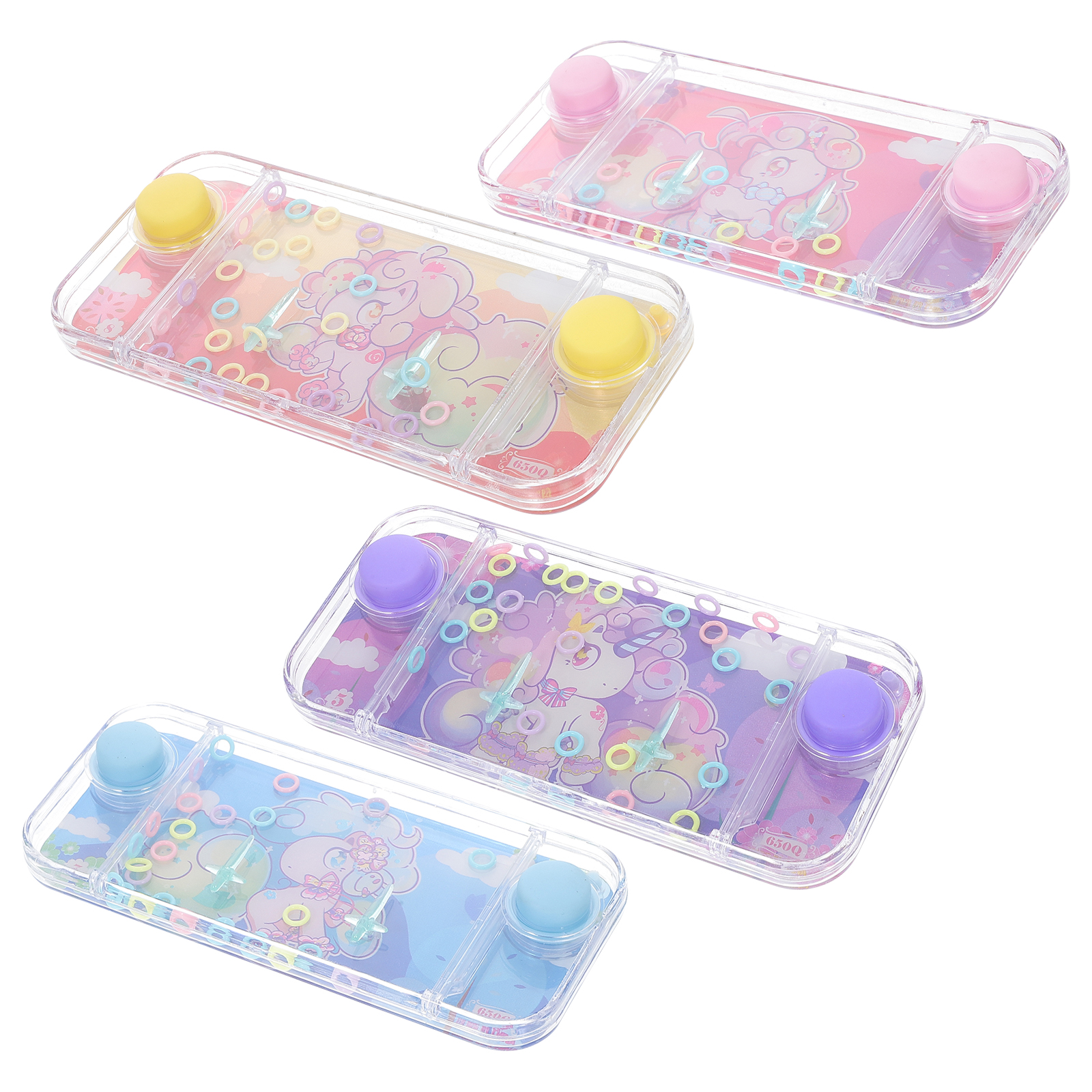 4pcs Water Ring Toy Handheld T - Kids Educational Game 3 avaliação e preço