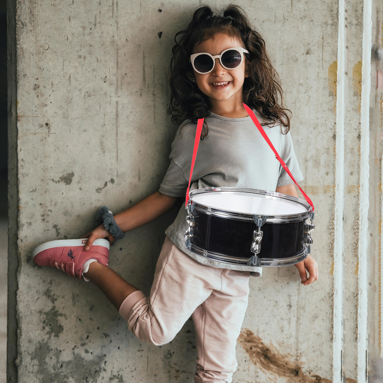 1Set Child Snare Drum Kit with - Kids Education Music avaliação e preço
