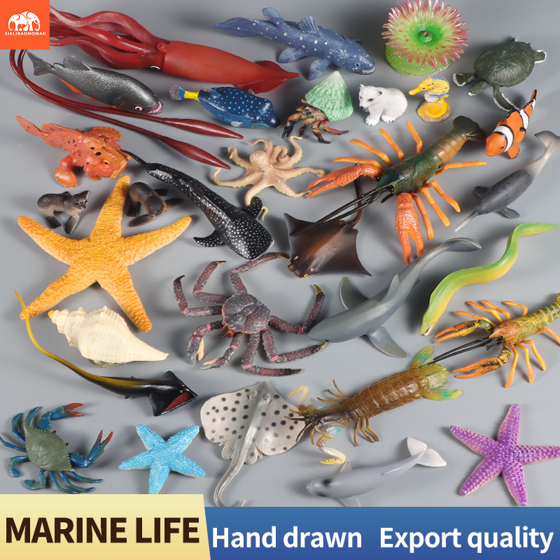 Sea Life Animal Action Figures - Kids First Education avaliação e preço