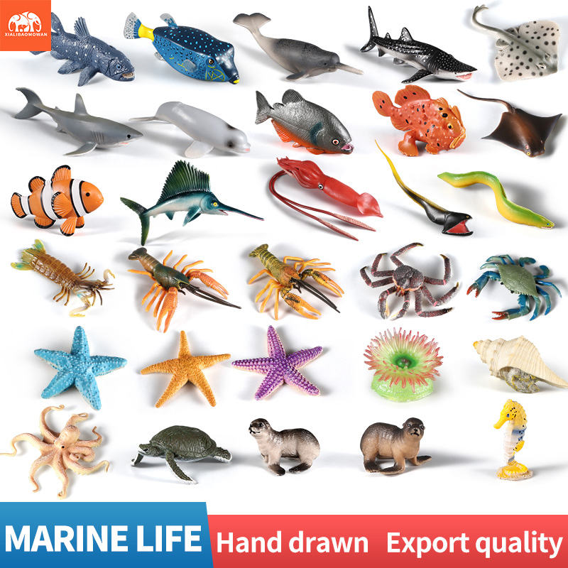 Sea Life Animal Action Figures - Kids First Education avaliação e preço