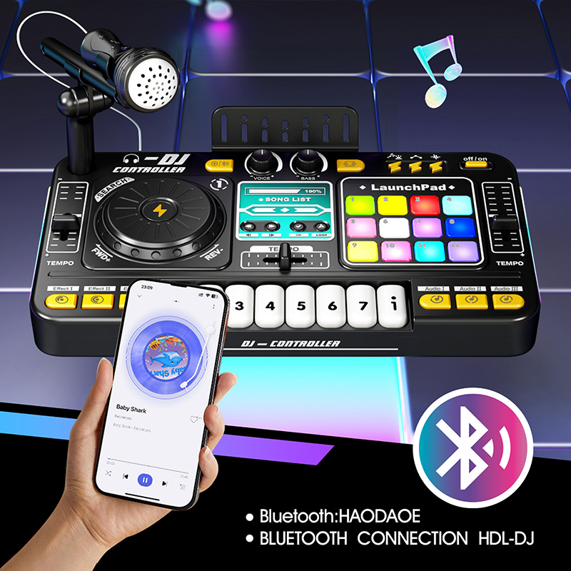 Simulation DJ Mixer Controller - Kids Education Bd avaliação e preço
