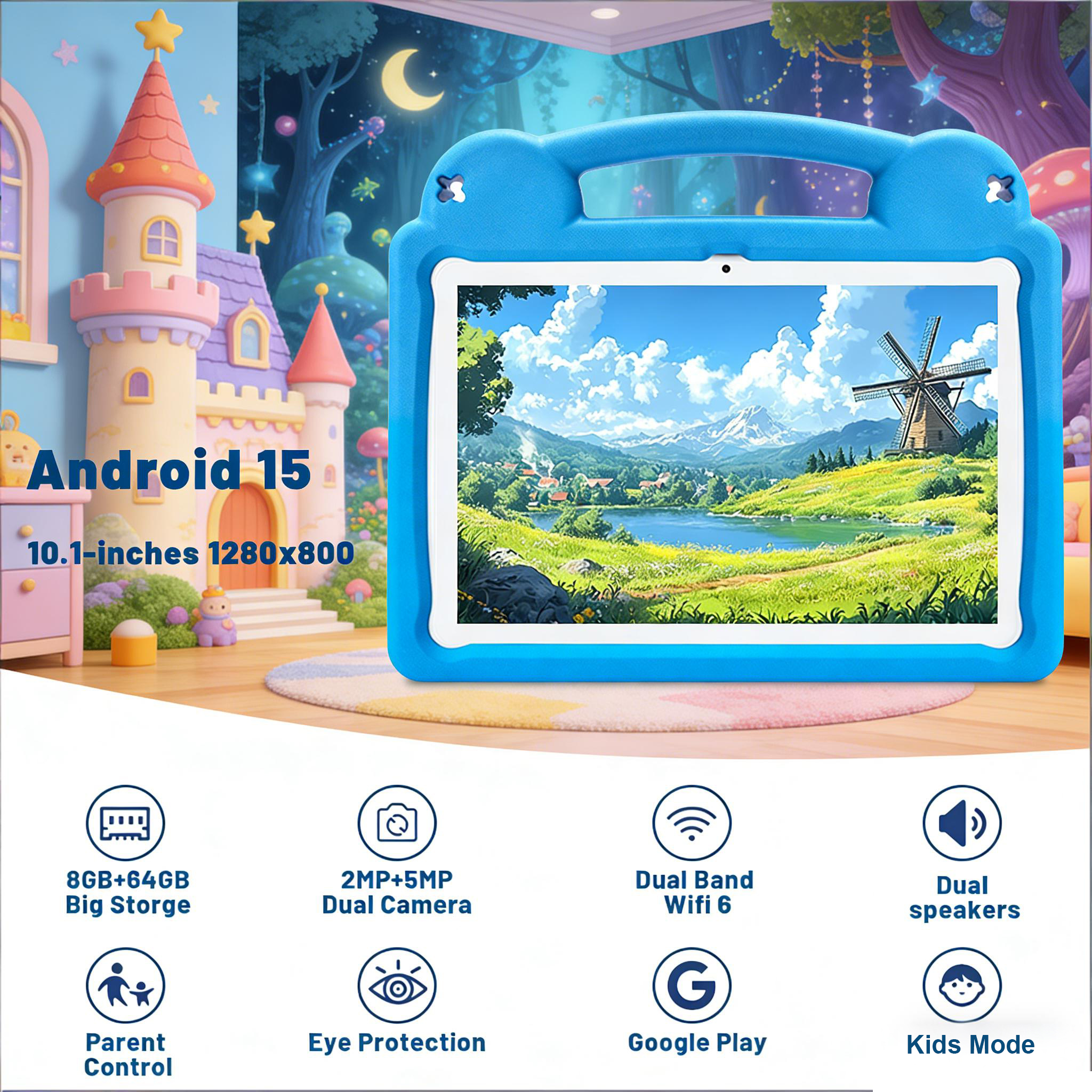ANRY R16Pro Kids Tablet 10 Inc - Kids Education Tablet avaliação e preço