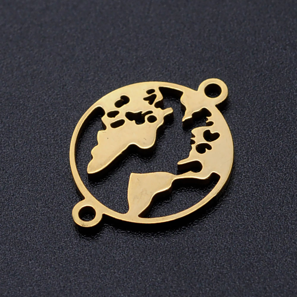 10pcs/lot World Map DIY Charms - Puzzle Map World avaliação e preço
