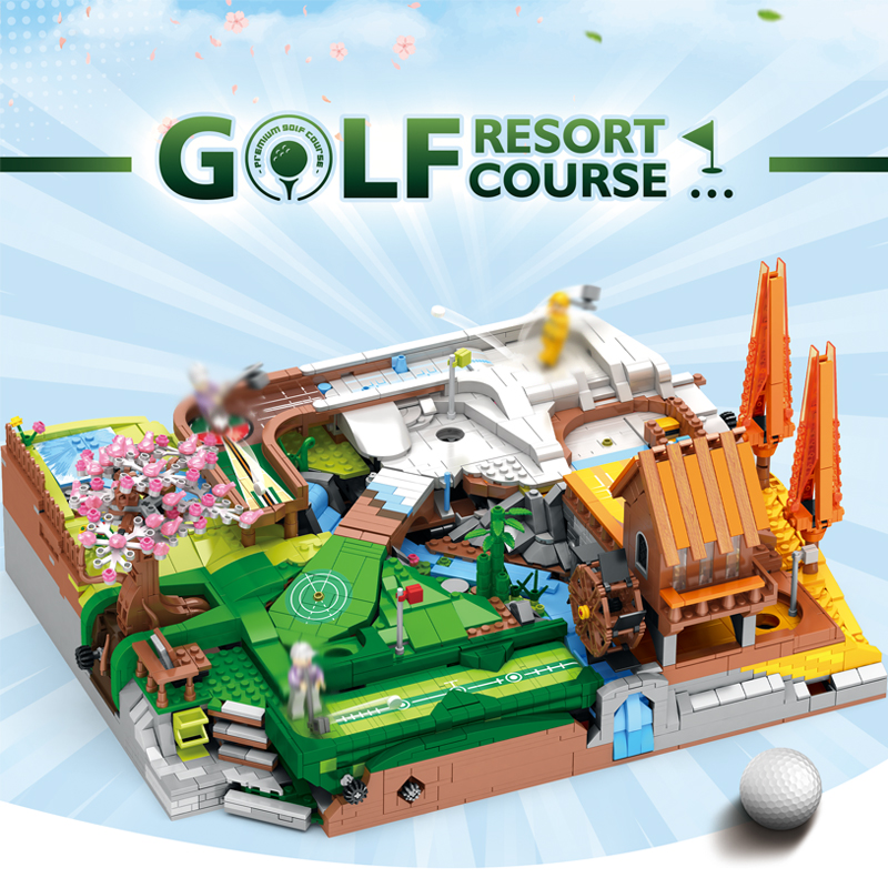 3022PCS MOC Golf Resort Course - Kids Education Courses avaliação e preço