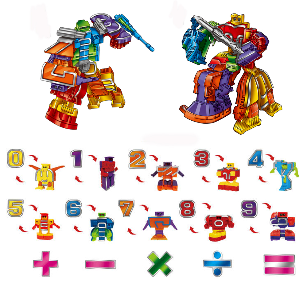 Number robot Toys, Digit Bots  - Kids First Education avaliação e preço