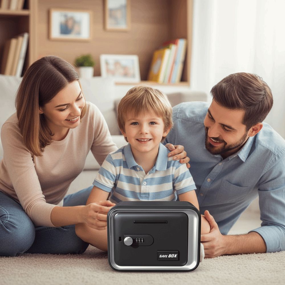 Password Lock Kids Piggy Bank  - Kids Education Savings avaliação e preço